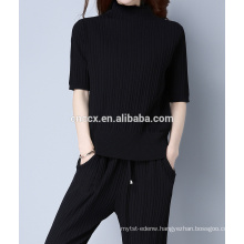 PK17ST407 cashmere sweater woman sports wear jogger set yoga wear